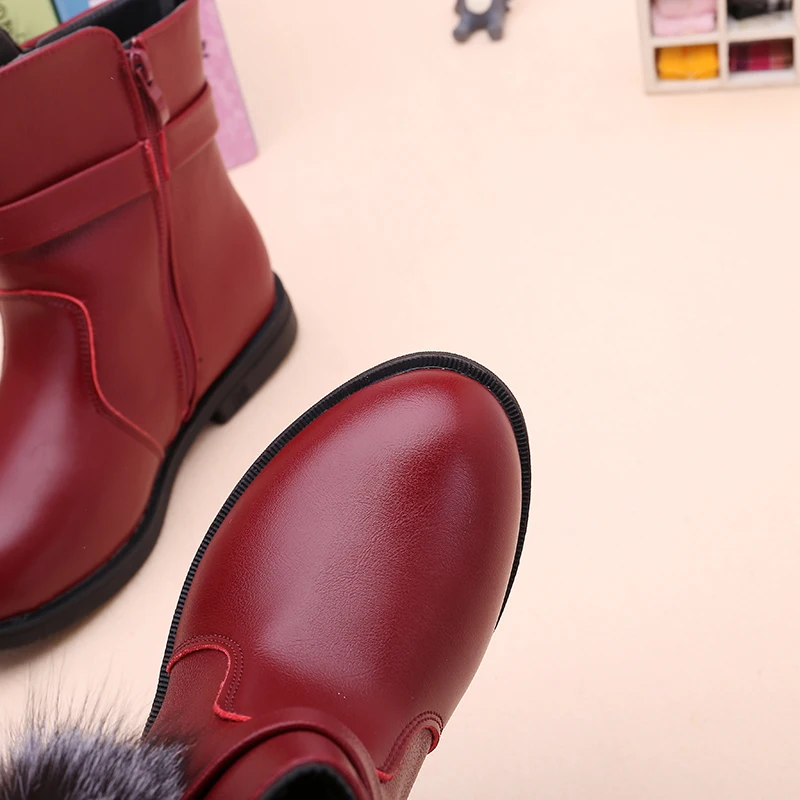 Ботинки для девочек Осень зима 2019 новая детская обувь детские зимние ботинки