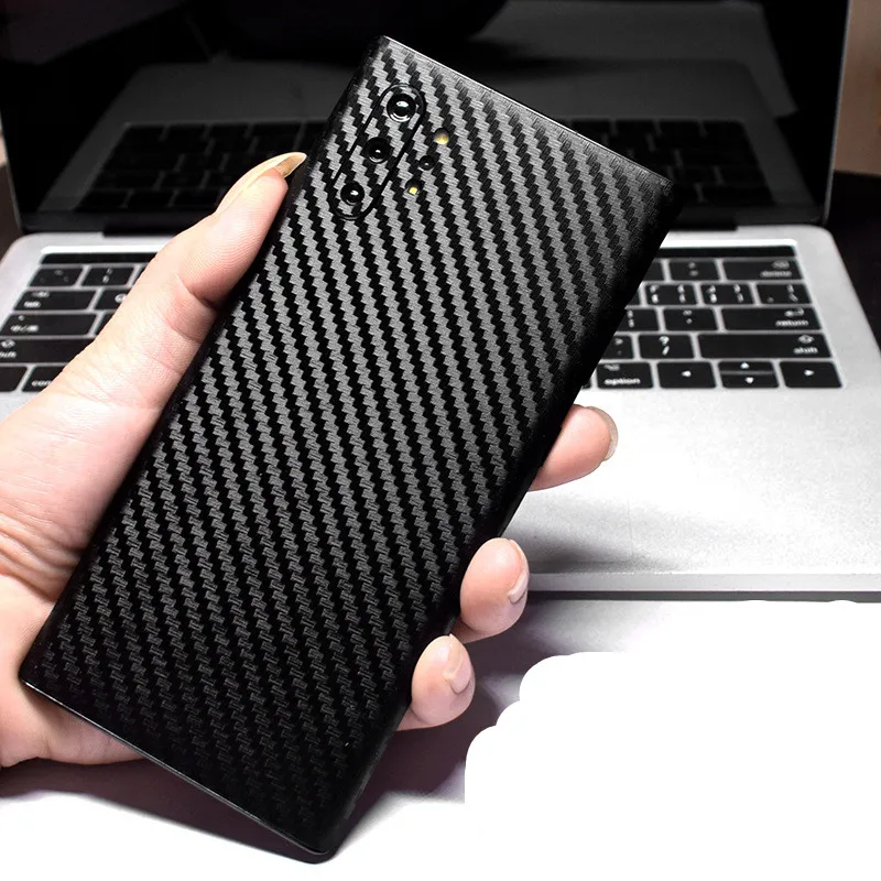 NOTOW Мода 3D углеродное волокно задняя паста защитная пленка наклейка для samsung Galaxy Note10/Note10plus/A70/A50/S10/S10Plus/s10E