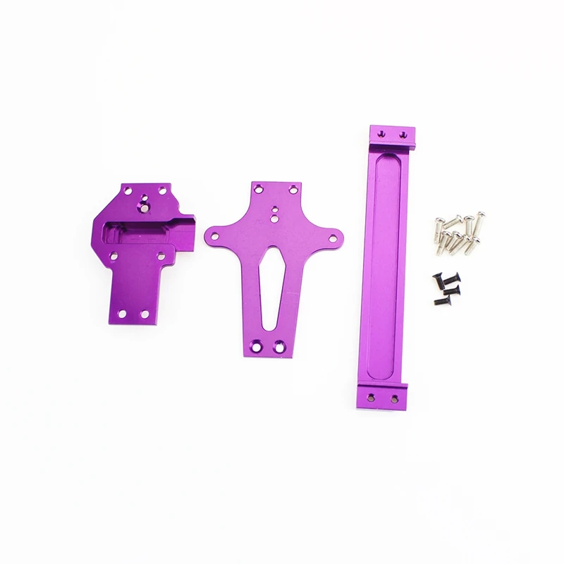 

for Wltoys 124019 124018 1/12 RC Car Upgrade Parts Metal Radio Tray Second Floor Board Upgrade Accessories