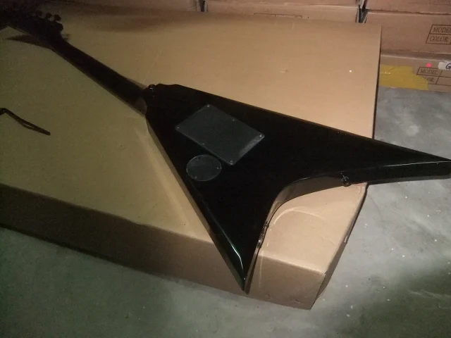 Free Shipping New Arrival 6 string Electric Guitar Espflying guitar Special Inlay In Black 110310 | Спорт и развлечения