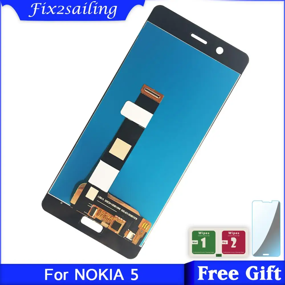 ЖК-дисплей 5 2 дюйма для Nokia N5 TA-1024 TA-1027 TA-1044 TA-1053 + дигитайзер сенсорного экрана LCD S |