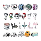 Женский кулон из серебра 925 пробы, с бусинами