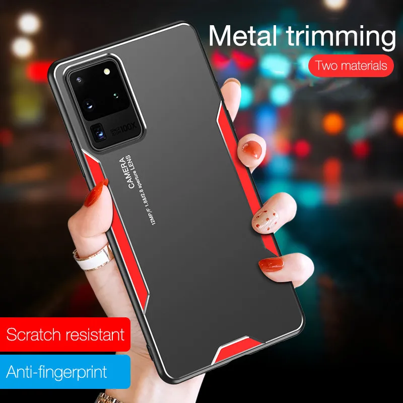 Алюминиевый металлический матовый чехол для телефона Huawei P40 P30 P20 Lite Pro Honor 10 20 Play V10