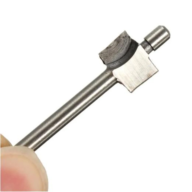 

10Pcs HSS Router Bits Woodworking Trimming Cutter Milling Fits Dremel Rotary Tool Set 1/8 Inch 3mm Shank Carpentry Router Bits