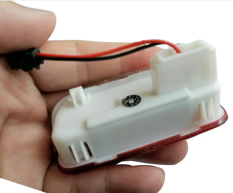 Светодиодный светильник для двери автомобиля с логотипом Luces Para Luz для Volkswagen Touran Passat B3 B5 B6 B7 Golf Eos Touareg Scirocco