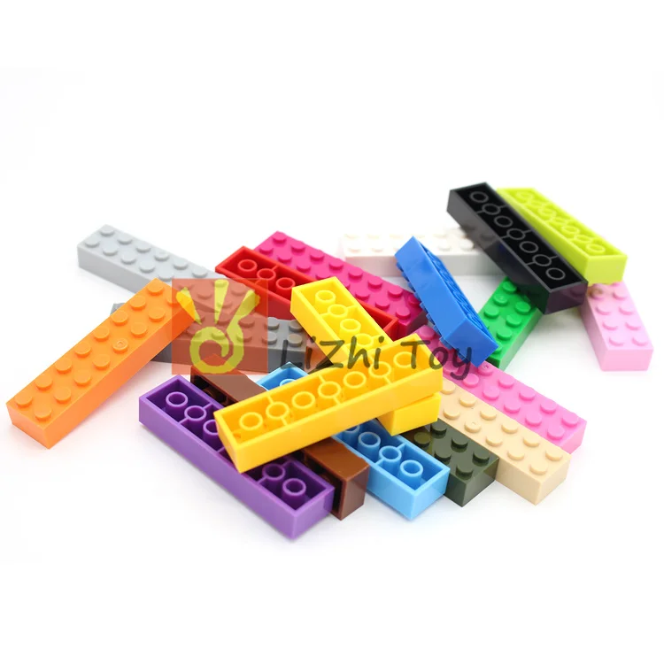 MOC * Кирпич 2*8 (3h) 3007 DIY Развивающие строительные блоки детские игрушки совместимые
