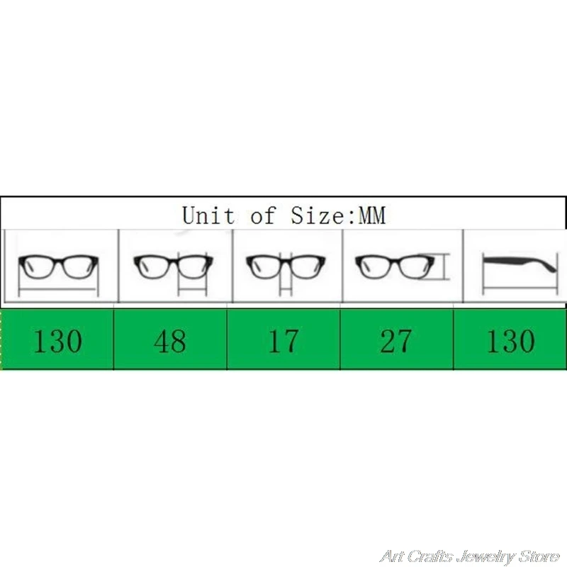 

Eyeglasses Clear Rimless Reading Glasses Case Bag Presbyopia 3.00 Diopter F17 21 Dropshipping