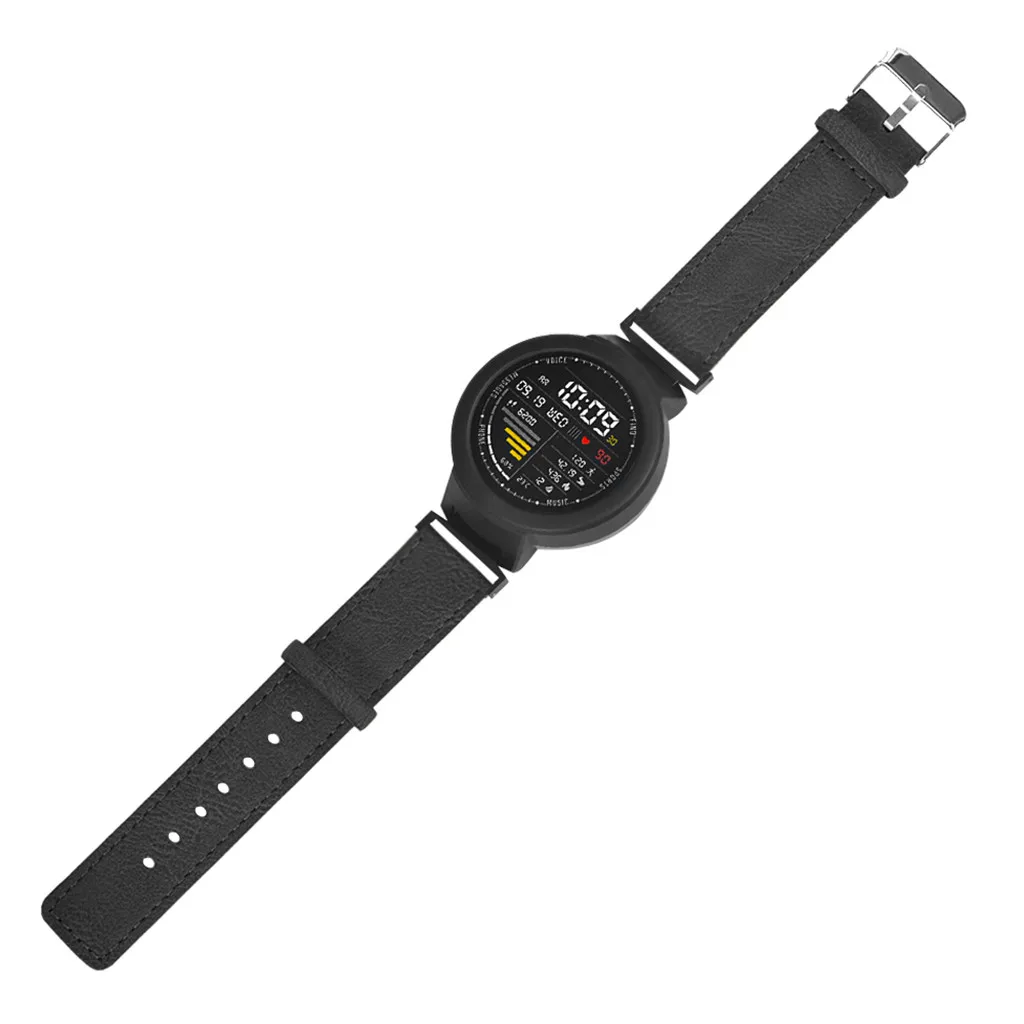 Сменный кожаный ремешок для часов Huami Amazfit Verge Youth Watch 2 цвета натуральная кожа #20 |