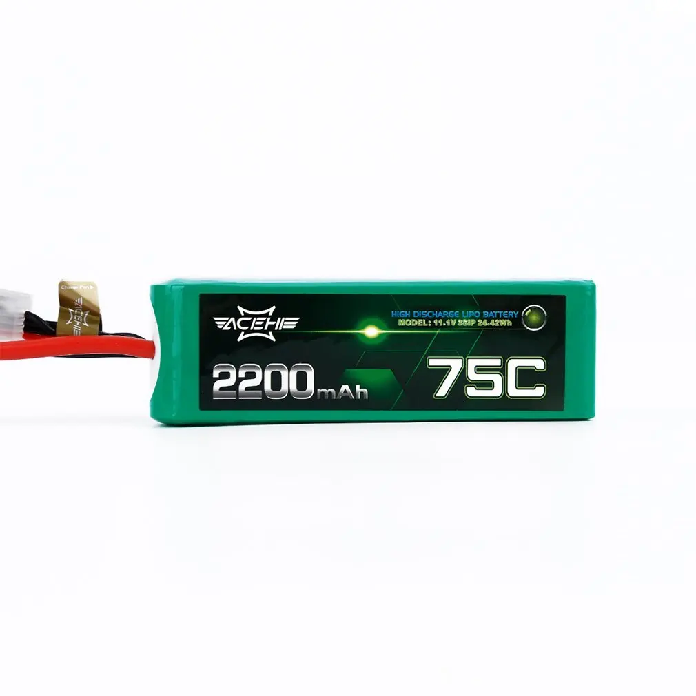 Высокая скорость Lipo RC батарея ACEHE 11 1 V 1500mAh 75C емкость 3S1P 16 65 WH | Электроника