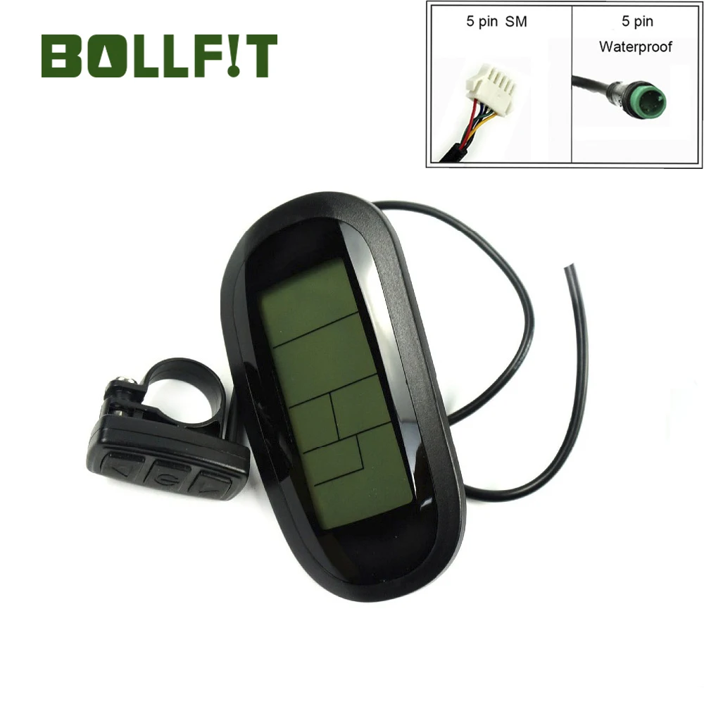 Дисплей BOLLFIT KT Kunteng водонепроницаемый дисплей для электровелосипеда 24 В 36 48 72