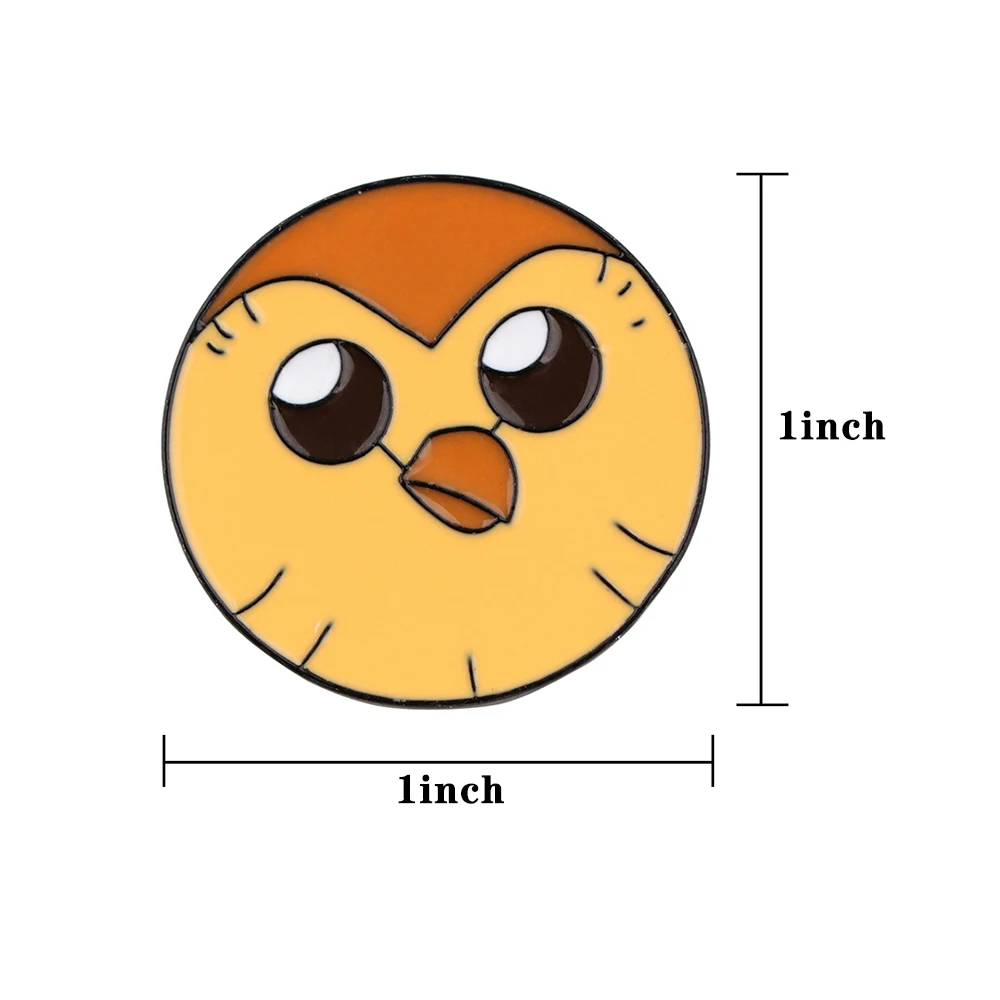 Эмалированные значки на лацкан с изображением совы рюкзаке | Украшения и