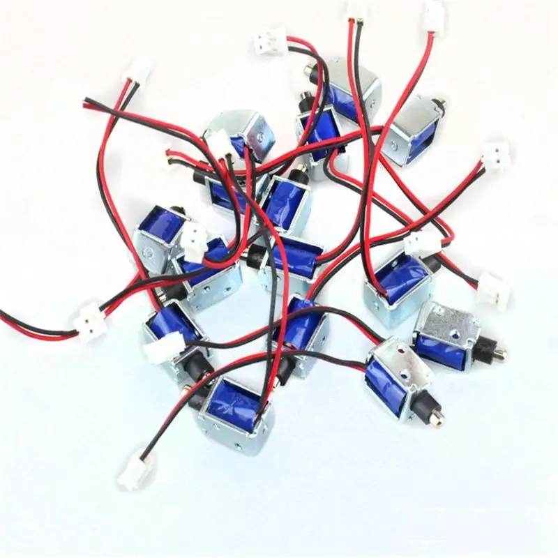 Мини-электромагнитный замок постоянного тока 5 В маленький электронный