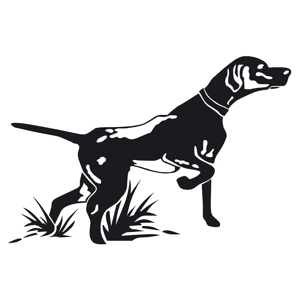 

Lovely Hunting Dog Cover Scratches Cartoon Graffiti Car Stickers and Decals Bumper Bodywork Windshield Car Accessories Kk18*12cm