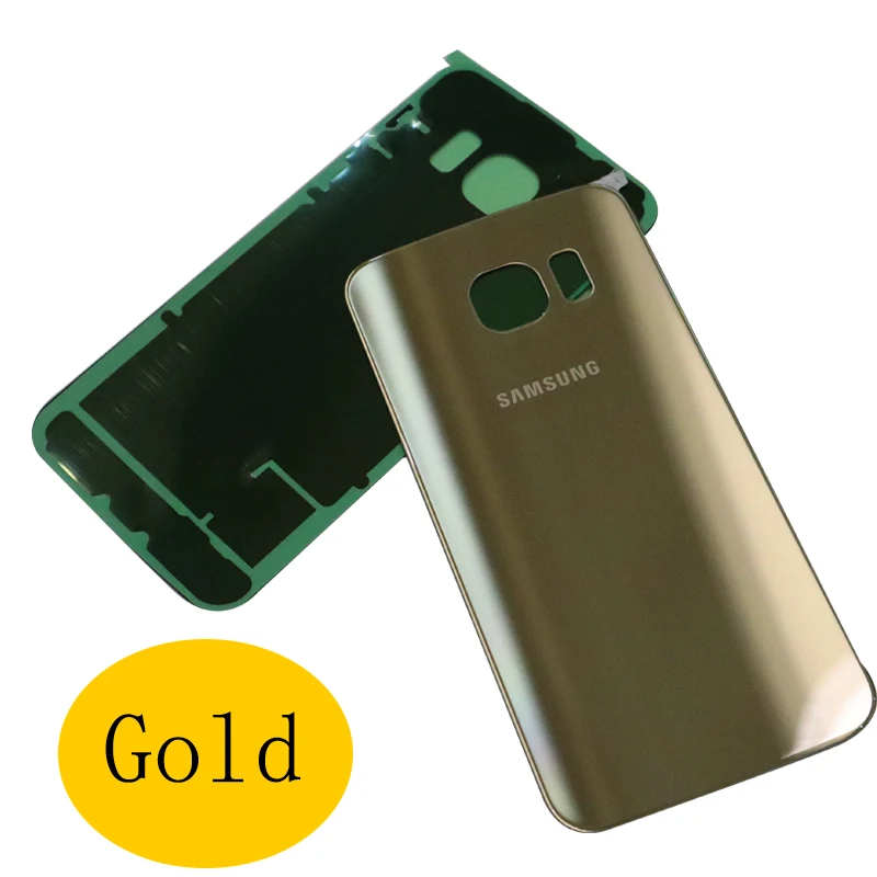 Samsung galaxy S6 edge батарея Оригинальная задняя 3D стеклянная крышка батареи Корпус