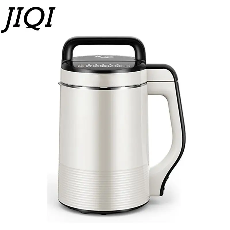 JIQI 1.2L домашняя Автоматическая нагревательная соковыжималка для соевого молока