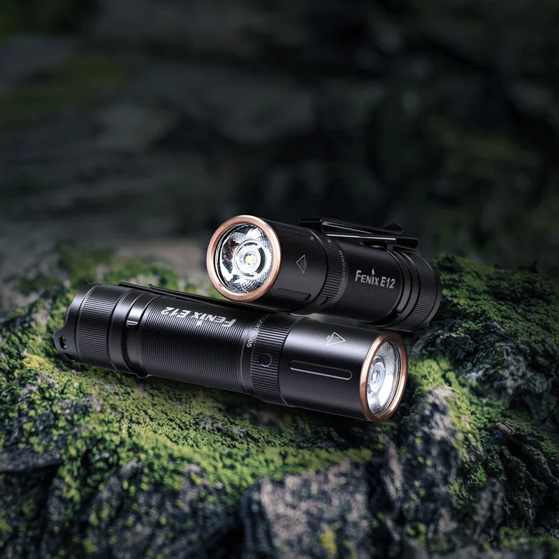 Fenix E12 V2.0 светодиодный Водонепроницаемый EDC ручной фонарик карманный брелок