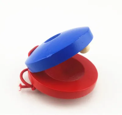 Puzzle children Orff instruments percussion wooden kindergarten castanets musical music round dance board |