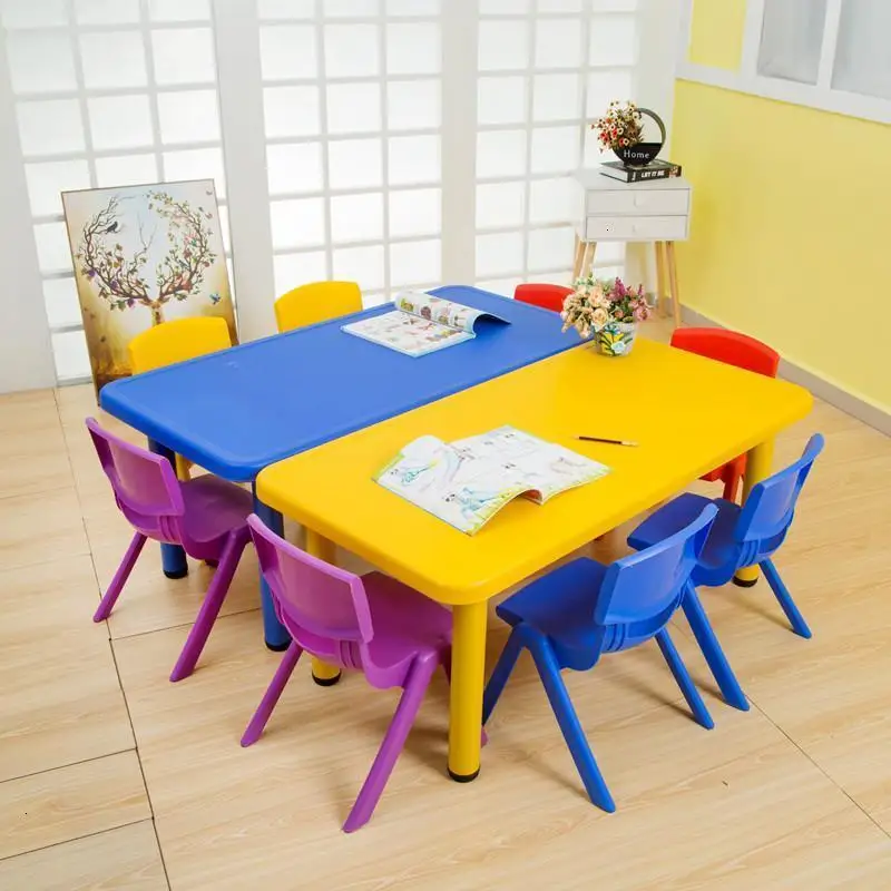 Детский столик для детского сада Avec Chaise Tavolo Bambini Stolik Dla Dzieci Cocuk Masasi| |