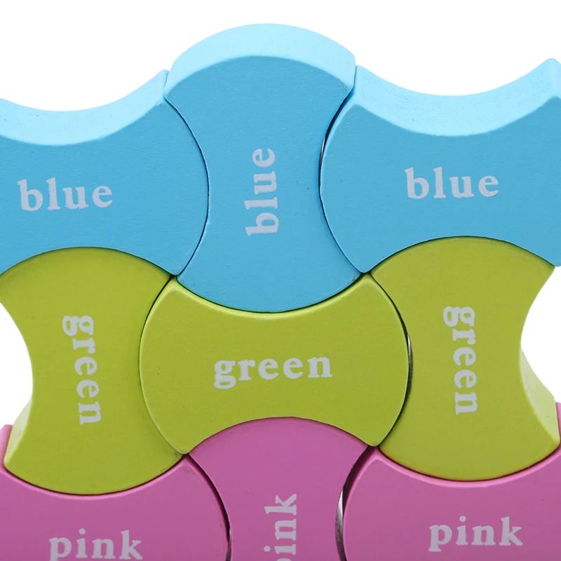 

Colorful Wooden Jigsaw Puzzle Geometric Shape Matching Board Toys For Children Learning Education Puzzle Popular Toys