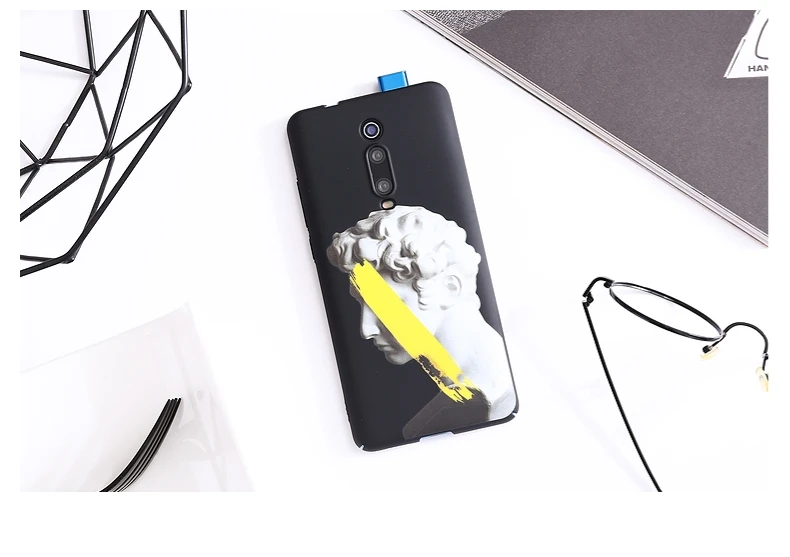 Римские каменные статуи Emboss телефон чехол для Xiaomi MI9 MI8 MIX3 MIX2, K20 Pro, 9T PRO, MI6 A2 крышка отражения на Ренессансе