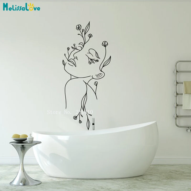 

Spa фотообои с цитатами для женского лица, Декоративные самоклеящиеся Стикеры для ухода за лицом, YT6468