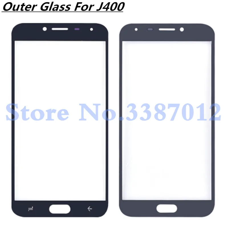 Сменное переднее Сенсорное ЖК стекло для Samsung Galaxy J4 2018 J400 J400DS J400F J400G|Сенсорные