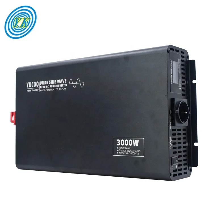 

3000w soft star pure sine wave inverter with LCD Display