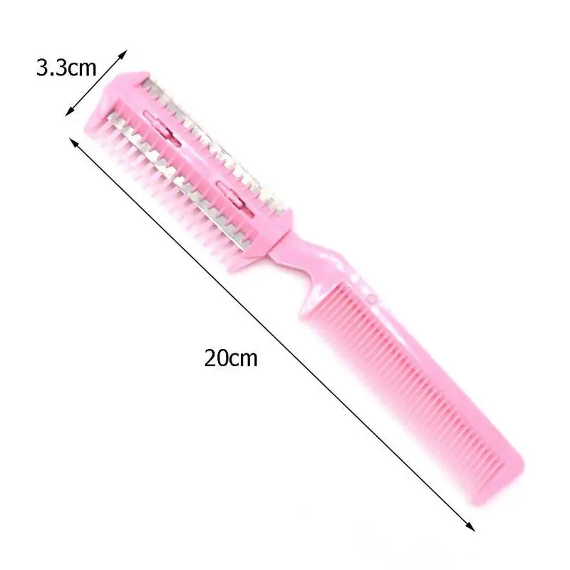 Расческа для стрижки домашних животных 3 цветов 2 бритвенные грабли инструмент