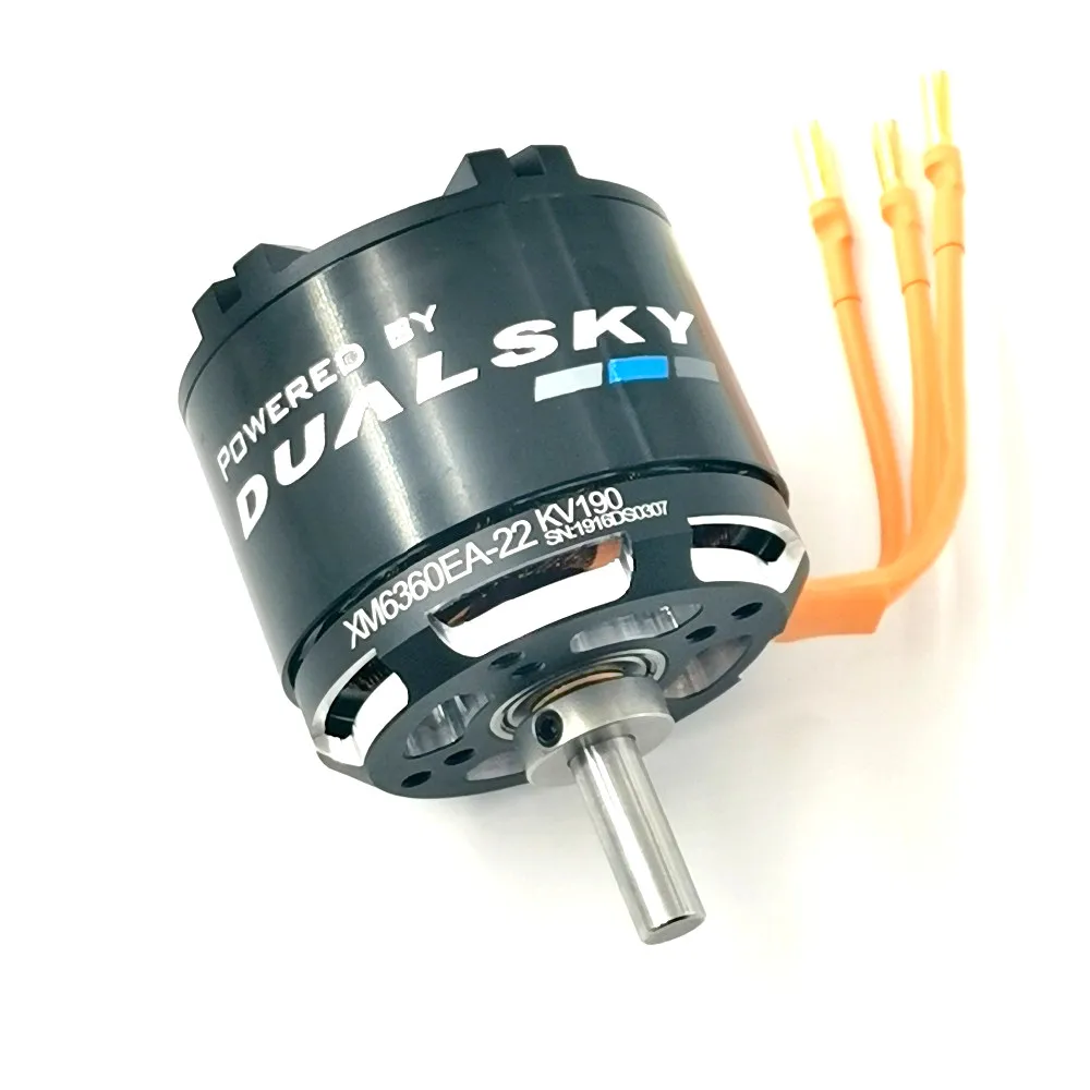 DualSky XM6360EA-V3 380KV 220KV 190KV бесщеточный двигатель/самолет с неподвижным крылом