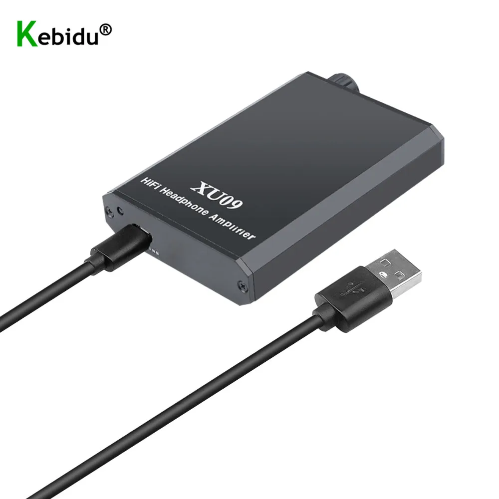 Kebidu портативный мини Hi Fi усилитель для наушников аудиоразъем Aux iPhone Android