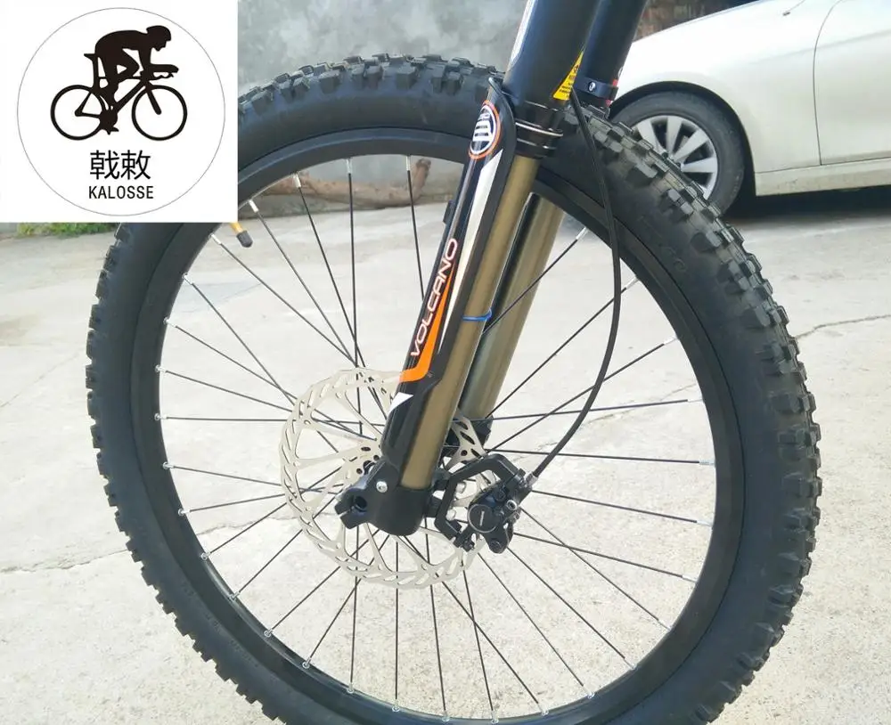 Kalosse DH/AM 190 мм гидравлические тормоза для дорожного велосипеда 24 скорости DH bike 26*2 35