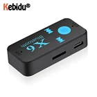 Kebidu Лидер продаж X6 беспроводной USB 3,5 мм аудио Bluetooth 5,0 приемник разъем TF кардридер MIC вызов поддержка для автомобиля динамик X6 Новинка