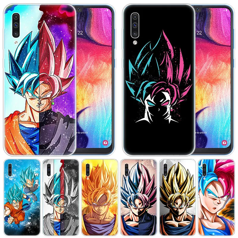 Мягкий силиконовый чехол Super Saiya Son Goku аниме для Samsung Galaxy A50 A70 A80 A40 A30 A20 A10 A20E A2 CORE A9 A8
