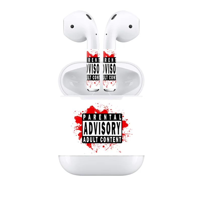 Крутой дизайн 14 цветов в Stocker Airpods стикер для Apple водонепроницаемые наклейки
