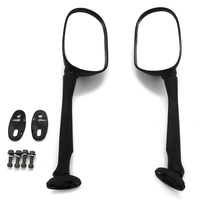 motorcycle mirrors racing sport bike rear view mirror for honda cbr125r cbr250r motorcycles accessories 6mm black side mirrors