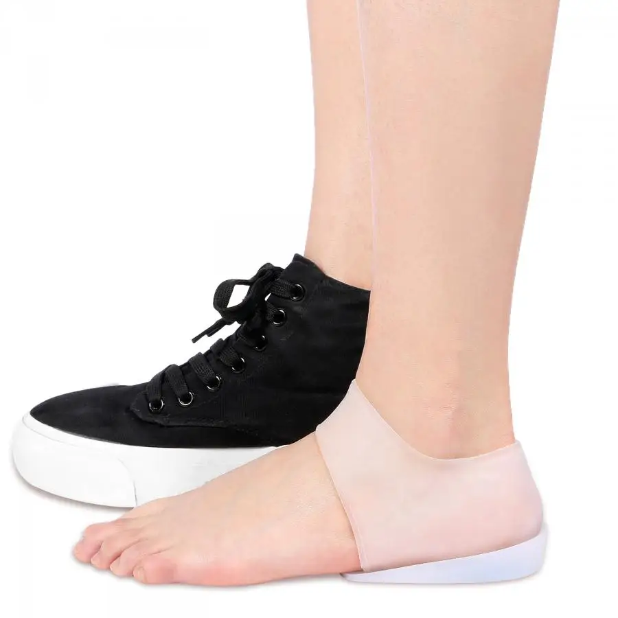 Гелевые чашечки для пятки вставки и Компрессионные рукава защита подушечки