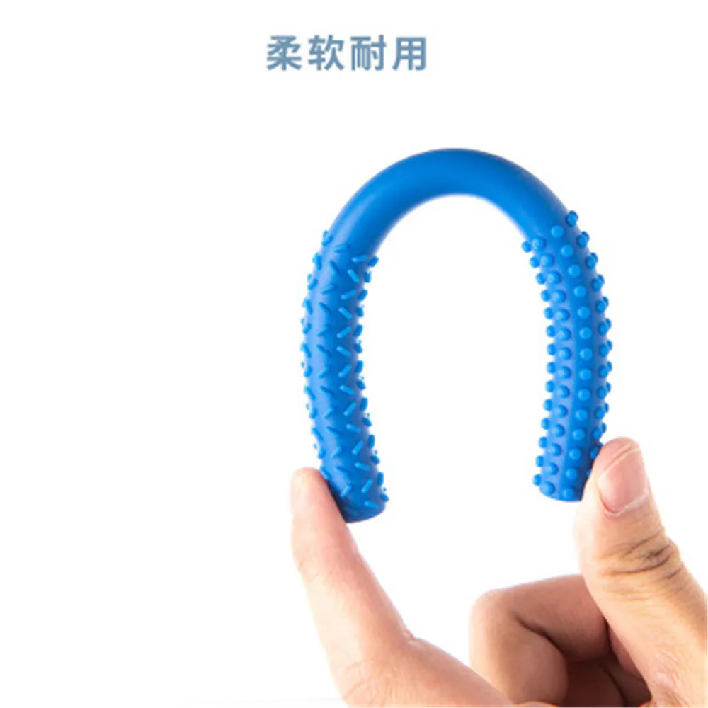 Cepillo de dientes de entrenamiento de silicona para beb&eacute;, mordedor seguro sin BPA, juguetes para morder, anillo de dentici&oacute;n, regalo para beb&eacute;-3