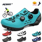 Велосипедные кроссовки mtb spd cleat, нескользящая самоблокирующаяся велосипедная обувь, мужская дорожная велосипедная обувь, горные велосипедные кроссовки на плоской подошве