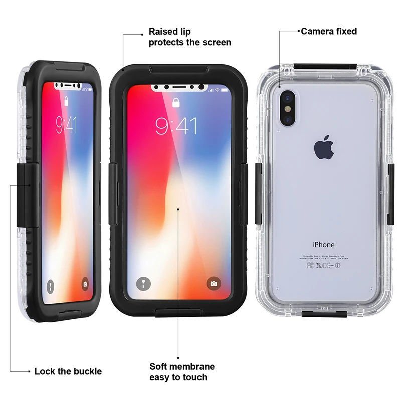 IP68 Waterproof Case For Motorola E6i E7 G8 Power Lite G9 Play Case Full Protection Shockproof Cover For Moto E6s G50 G30 Case