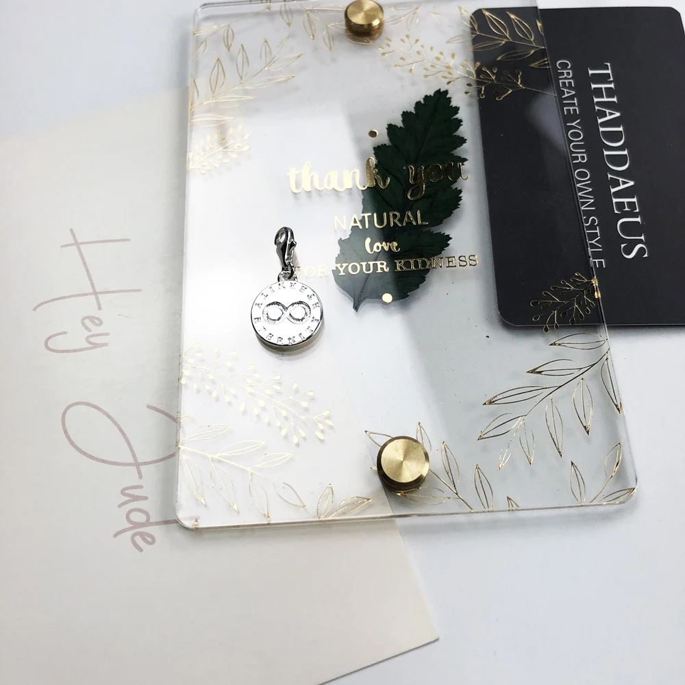 Талисманы бесконечные символ 925 пробы Серебряные кулоны из нержавеющей стали