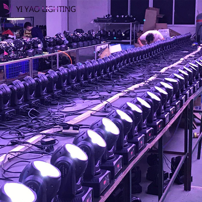 Lyre Beam 60 Вт RGBW светодиодный движущийся луч DMX512 для сцены светильник дискотеки