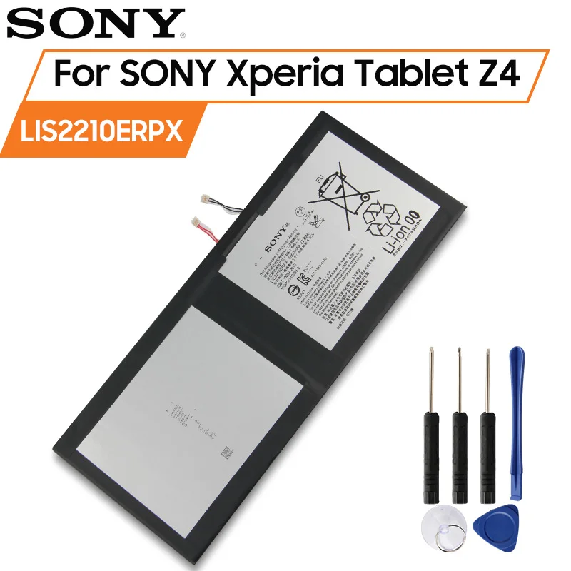 Оригинальный аккумулятор SONY для планшета Xperia Z4 Ultra SGP712 SGP771 LIS2210ERPX LIS2210ERPC 6000 мАч