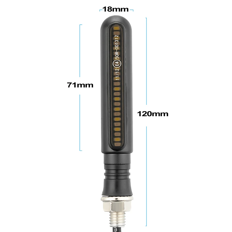 Светодиодный поворотник для мотоцикла 2 шт. |