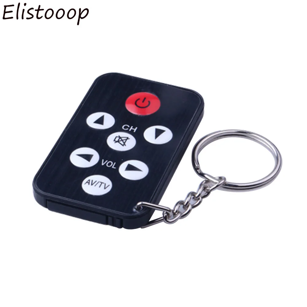 Mini Universal Infrared IR TV Set 7 Keys Television Remote Control Controller Keychain Key | Электроника