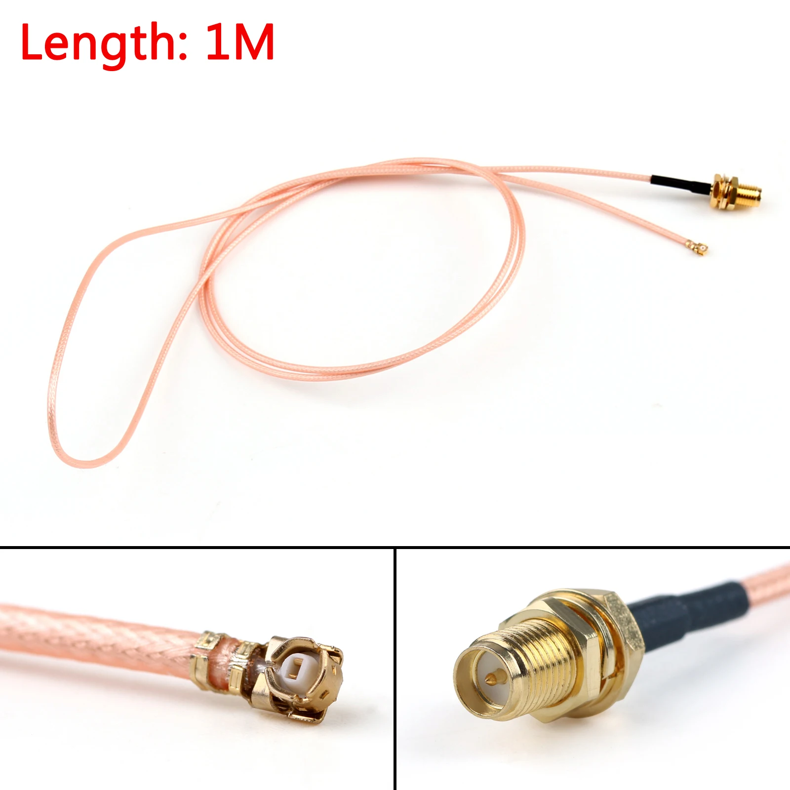 Artudatech 20 см/1 м/2 м RG178 кабель RP.SMA гнездовая вилка переборка к IPX U.FL Coax Pigtail 8in/3ft/6ft -