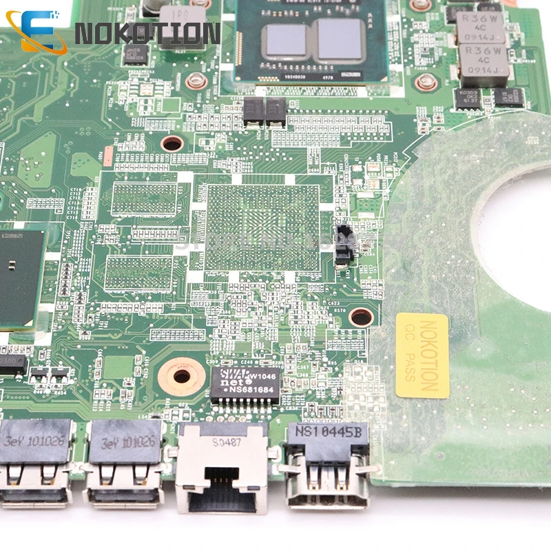 NOKOTION 637583-001 DAAX1JMB8C0 основная плата для hp Pavilion G62 G42 материнская плата для ноутбука I3-370M процессор DDR3 полный тест