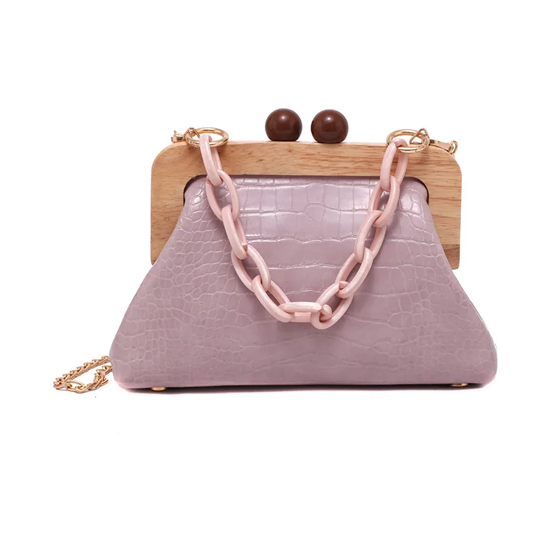 

2021 New Design Ladies Crossbody Bag Fashion Style Bags For Women PU Leather Female Chain Shoulder Handbags S8880