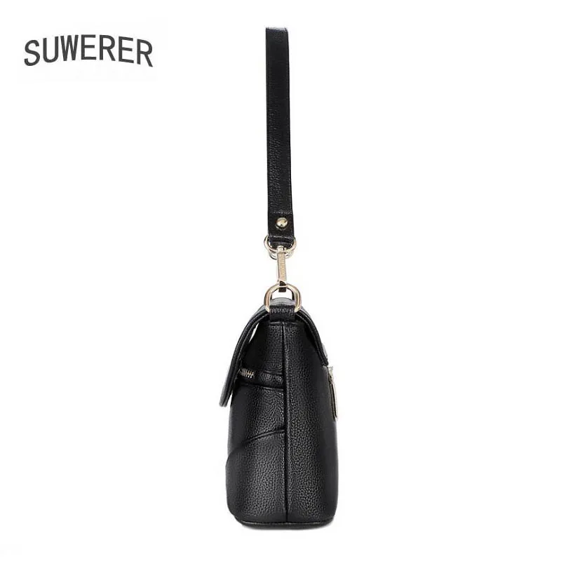 SUWERER новые женские кожаные сумки сумка на плечо из яловой кожи роскошные