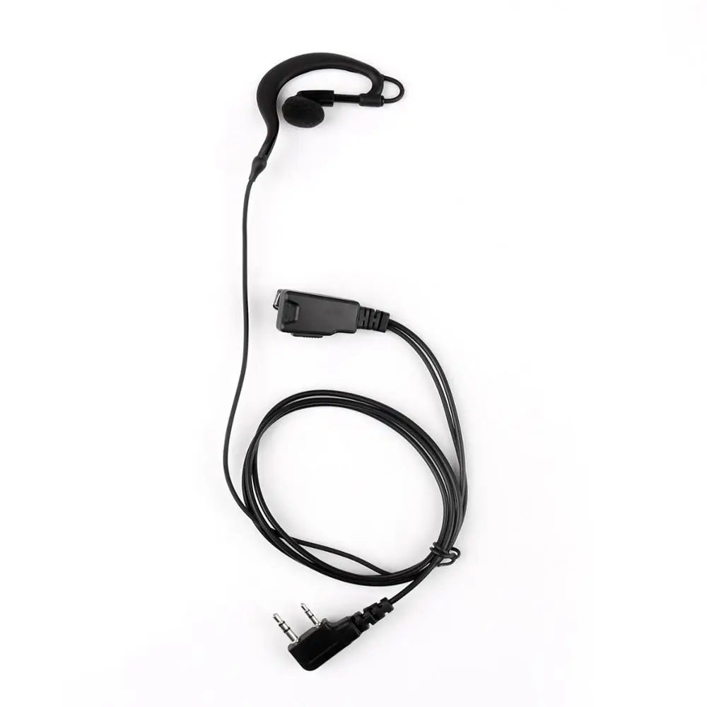 Artudatech ушной крючок наушник гарнитура двухсторонний PTT для Kenwood HYT TYT WOUXUN KG UVD1 UVD1P