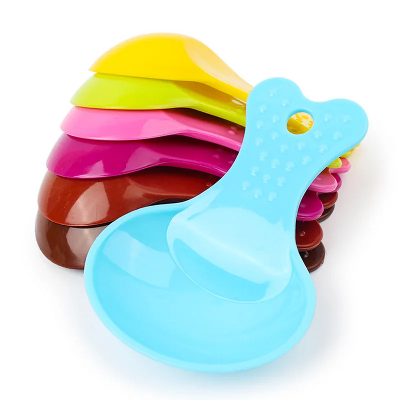 

Candy Color Little Dog Food Shovel Pet Cat Spoon Large Capacity Thickening Plastic Feeder Storage